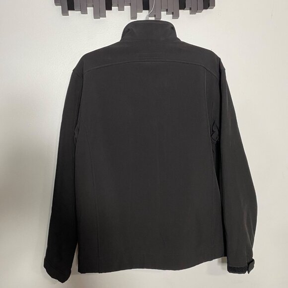 Weatherproof Softshell Jacket Black Full Zip Mens L - Picture 4 of 11